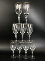 Lennox Gold Rimmed Goblets