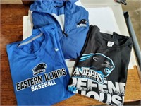 Panthers 1 windbreaker 2 T-shirts size XL