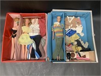 Vintage Barbie & Ken Carrying Case Group