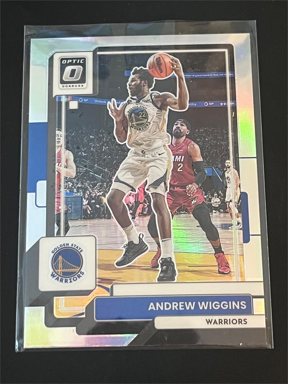 Andrew Wiggins Silver Holo Prizm optic