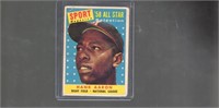 Hank Aaron 1959 Topps '58 Sport Magazine All-Star