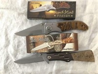 New Two Frost Cutlery Knives