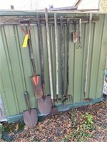 OLD YARD TOOLS