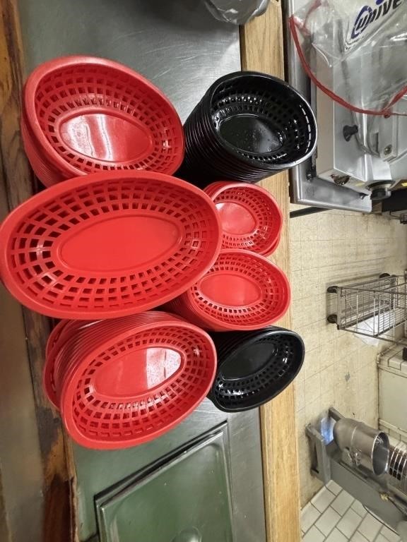 Plastic Serving Baskets