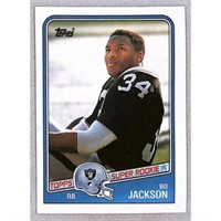 1988 Topps Bo Jackson Rookie