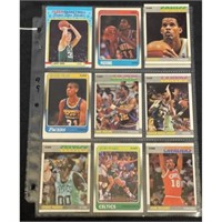 (13) 1987-88 Fleer Basketball Stars/hof
