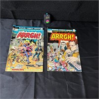 Arrgh! #1 & 2 Marvel Bronze Age Spoof