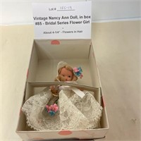 #85 "Flower Girl" Nancy Ann Storybook Doll, w/box
