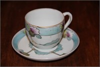 Vintage Japan teacup and saucer