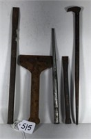 5 Tools Punches and Cold Chisels
