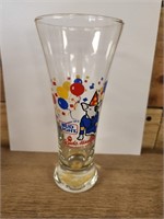 1987 Spuds MacKenzie Bud Light Beer Glass