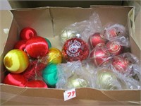 Selection Of Christmas Balls