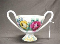 Shelley moire twin handle footed bowl