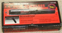 Craftsman 3.6V Cordless screwdriver in OB