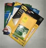 Various Labels & 10 Pack of Bubble Mailers