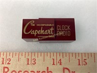 1950 Capehart Clock Radio advertising lighter