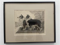 Bert Cobb Framed "Laddie & Lassie"
