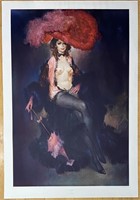 Janet by Julian Ritter Pinup Art Print