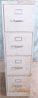 4 DRAWER METAL FILING CABINET