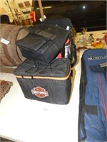 3 SOFT COOLERS ONE IS HARLEY DAVIDSON