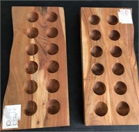 L - 2  WOOD EGG TRAYS (G40)