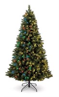 Open Box NOMA Pre-Lit Henry Fir Christmas Tree and
