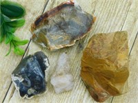 MIXED LOT ROCK STONE LAPIDARY SPECIMEN