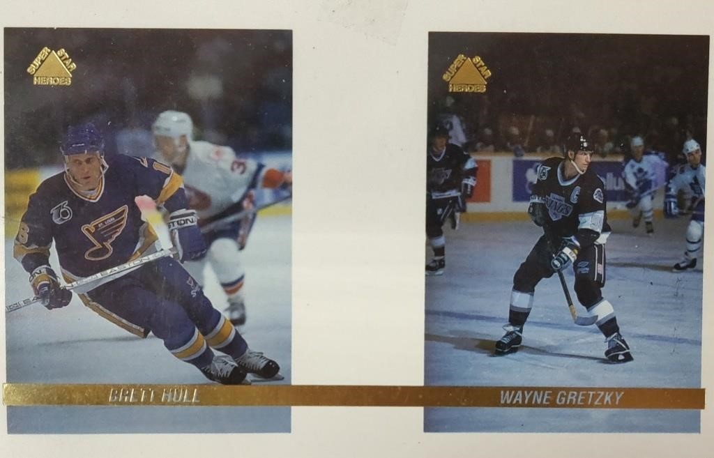 Super Star Heroes Brett Hull & Wayne Gretzky