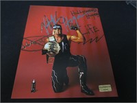 HULK HOGAN SIGNED 8X10 PHOTO WCW COA