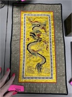 VINTAGE EMBROIDERED CHINESE TEXTILE