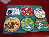 (6)NOS Holiday Rambler camper patches.