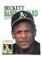 Beckett Baseball Card Monthly December 1989 Issue