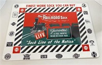 Vintage Inspired Railroad Metal Sign
