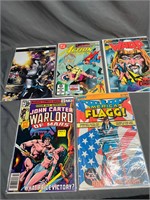 Vintage Comic Book Lot American Flagg Marvel Mix