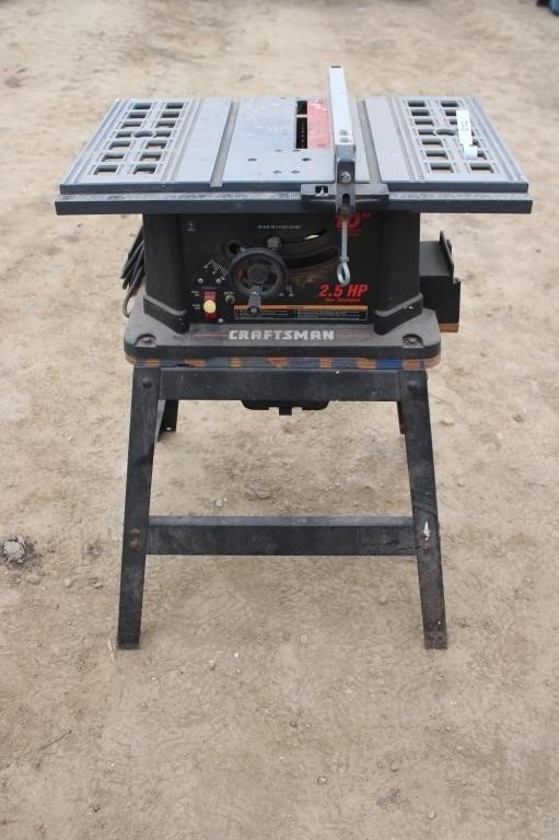 Craftsman 2.5 hp table saw