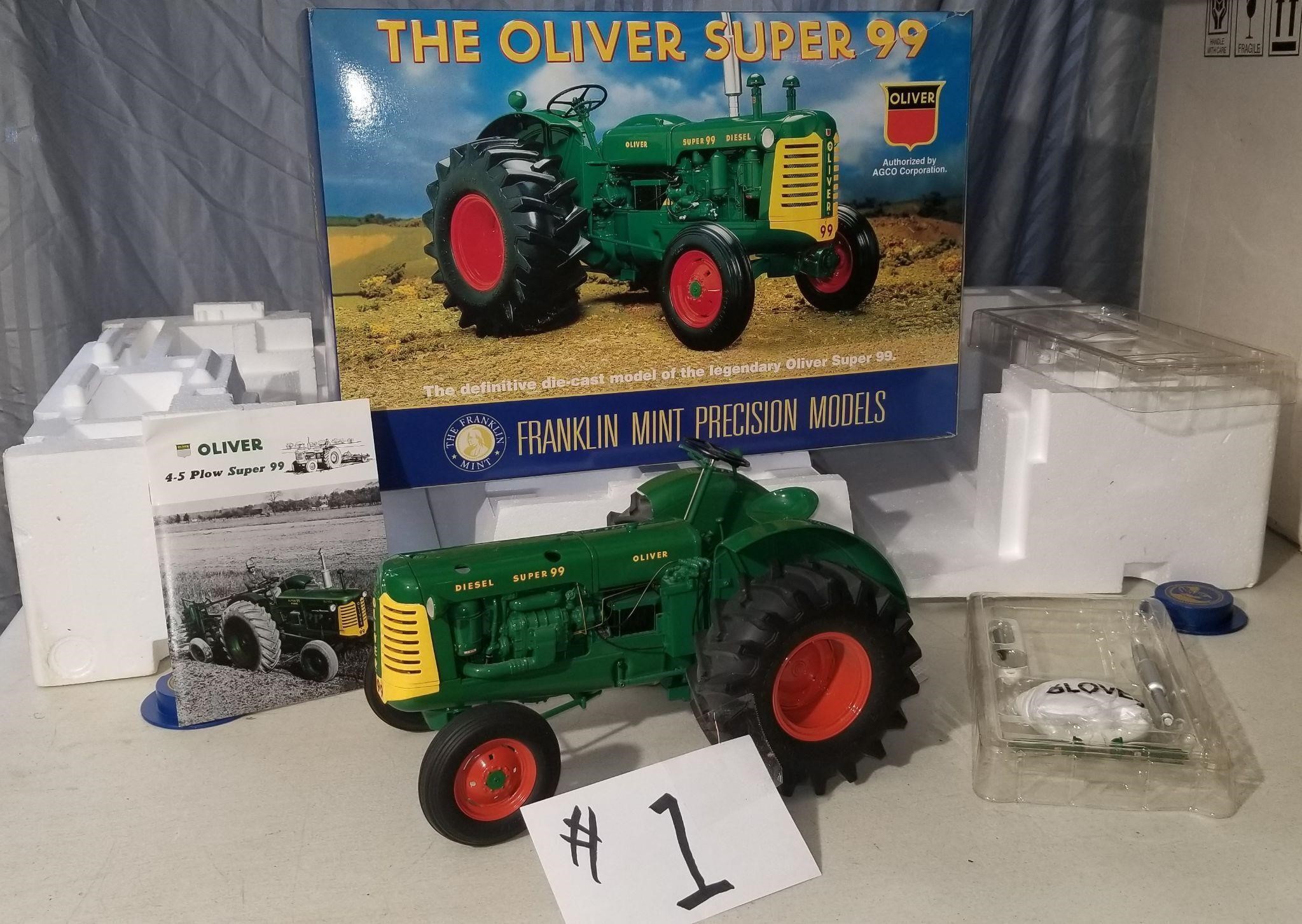 Oliver Super 99 1:12 Scale Die Cast 1957