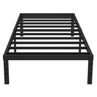OmiNight Twin Bed Frame 18 Inch Tall Metal Frames