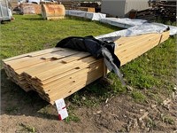 9/16" x 6" x 6-16' Patt Rustic Lumber