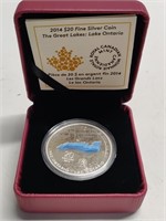 2014 $20 Fine Silver Coin Royal Canadian Mint