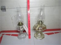 (2) Kerosene Lamps