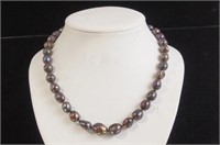 South Seas Black Pearls -  Baroque 19.5"