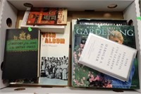 ASSTD BOOKS W/ GARDENING, HISTORY, RELIGION