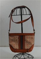 Etienne Aigner Logo Orange Crossbody Handbag