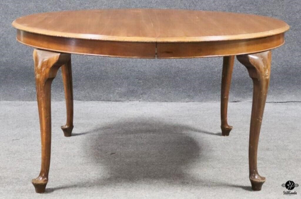 53" Round Dining Table with Leaf