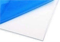 Acrylic Plexiglass Sheet 12x24 Inches