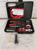 Car Emergency Kit: Jumper Cables + Tools