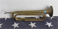 Antique Calvary Brass Bugle