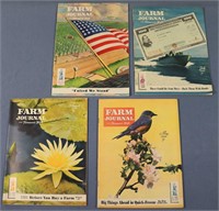 (4) War Bond Farm Journal Magazines