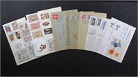 Worldwide Stamps 50+ Covers, variety mix