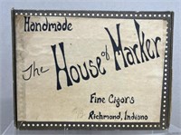 The house of marker Richmond Indiana cigar box